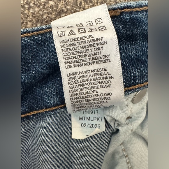 Aeropostale Women’s Jeans Size 12 High Rise Wide Leg Pre-owned - Picture 5 of 10